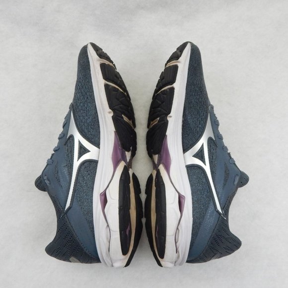 Mizuno Womens Wave Rider 23 Citadel-Glacier Running Shoes Size 8.5 - Picture 7 of 13